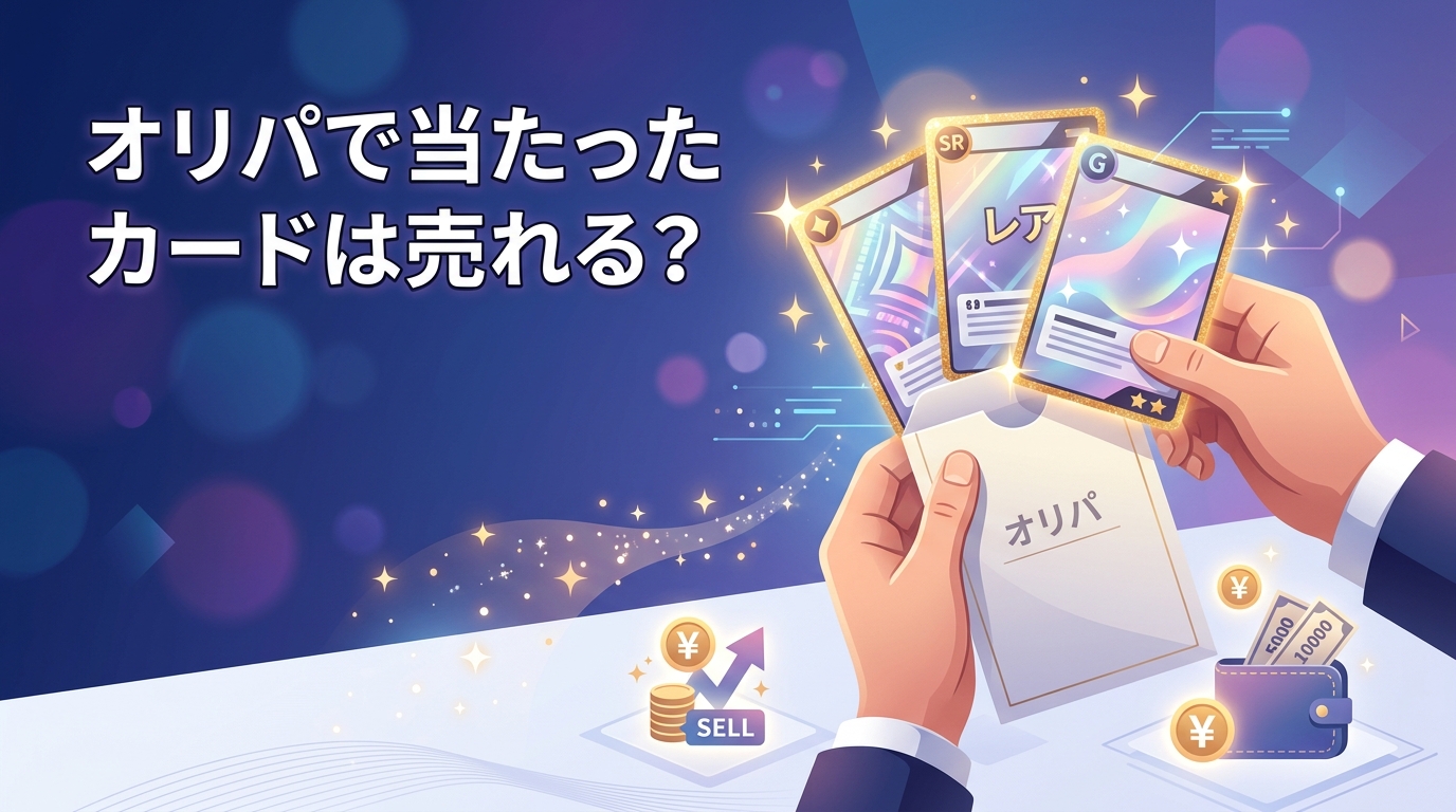 オリパ 売る 売却